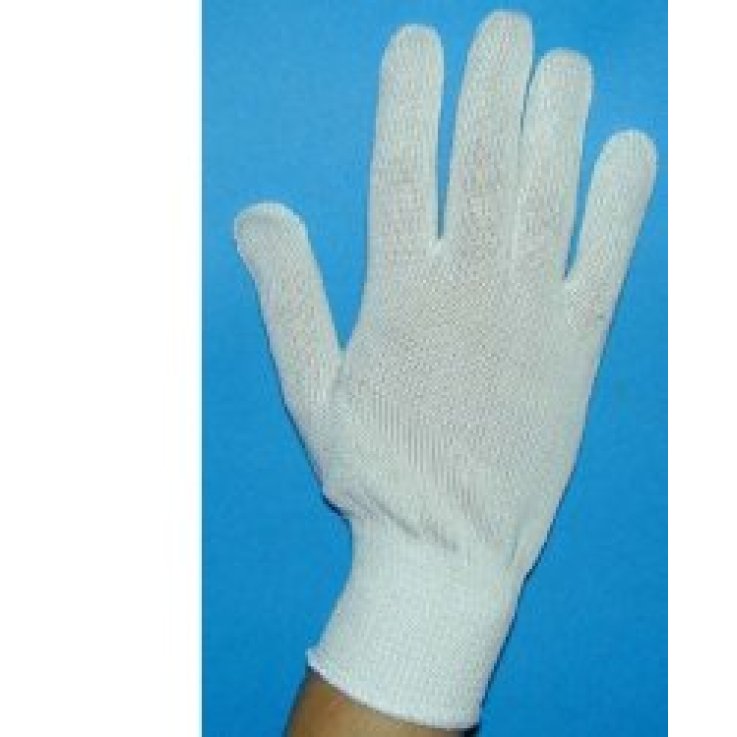 Guanto Cotone Bianco 7