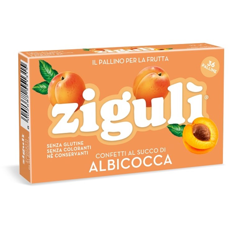 Ziguli Albicocca 36palline 22g