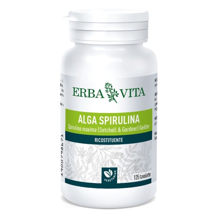 Alga Spirulina 125tav 400mg