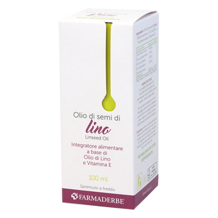 Olio Alimentare Lino Semi100ml