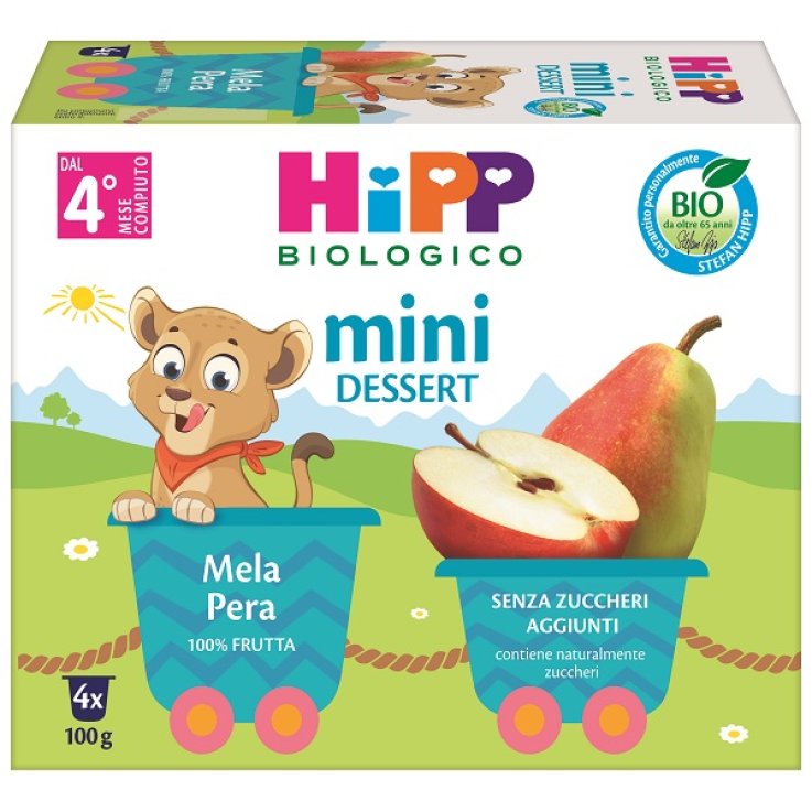 Hipp Bio Mini Dessert Me/per4p
