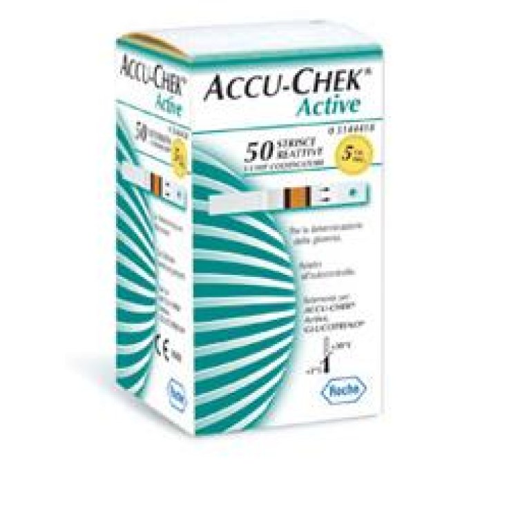 ACCU-CHEK ACTIVE GLUCOSE 50STR
