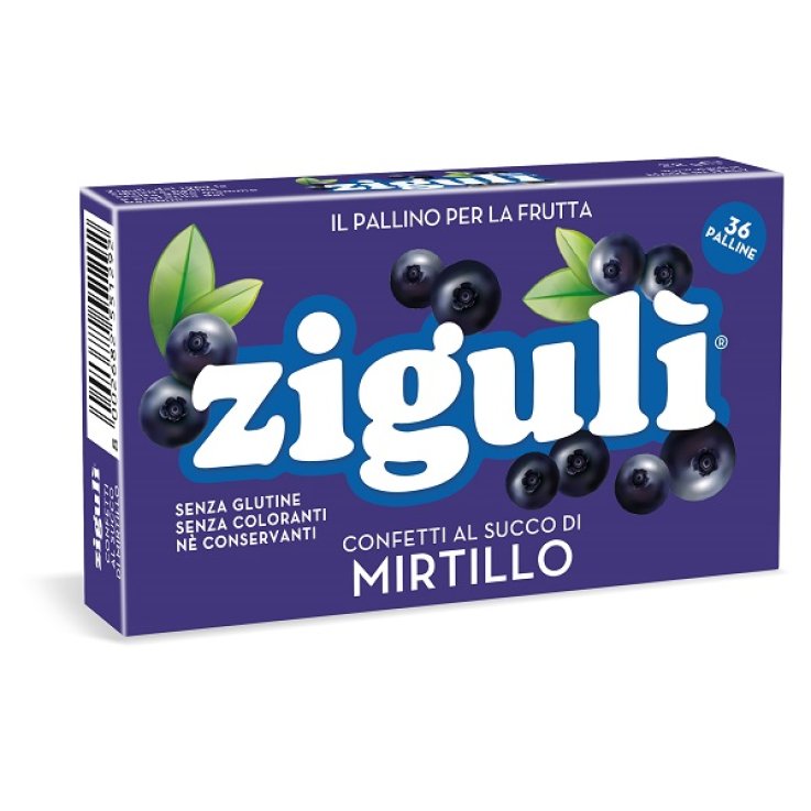 Ziguli Mirtillo 36palline 22g