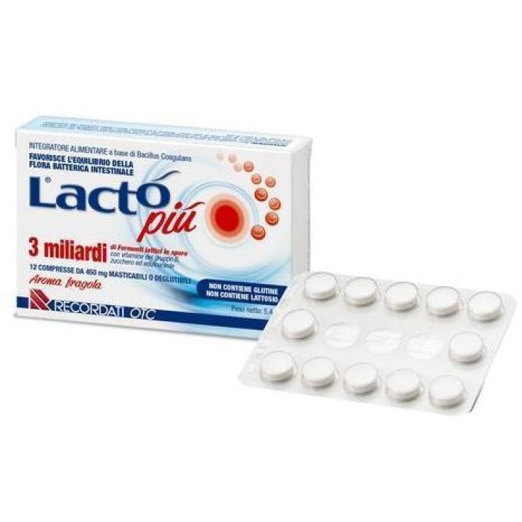 Lacto Piu 3miliardi 12cpr