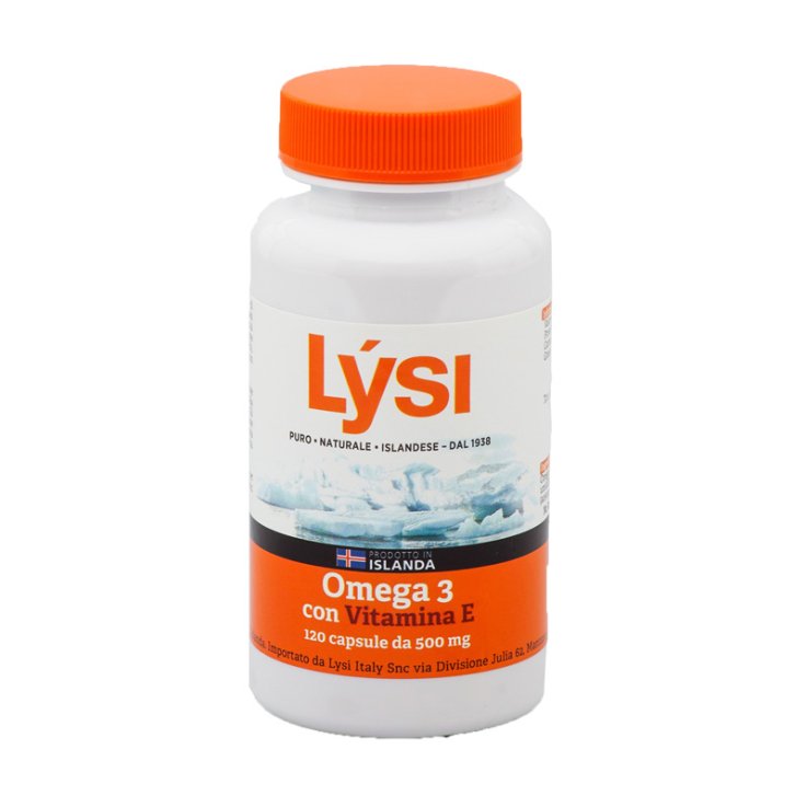 Lysi Omega 3 Vitam E 120cps