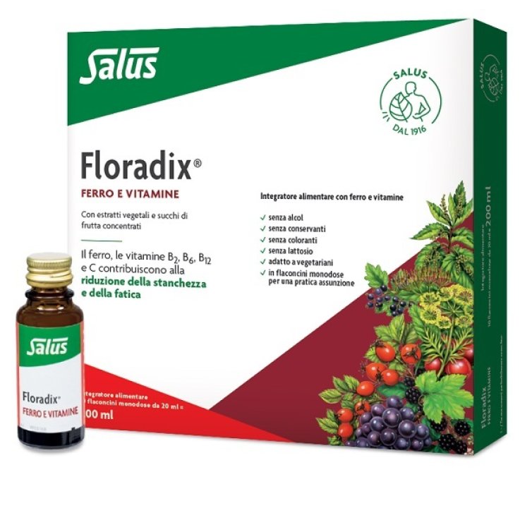 Floradix Monodose 10fl 20ml