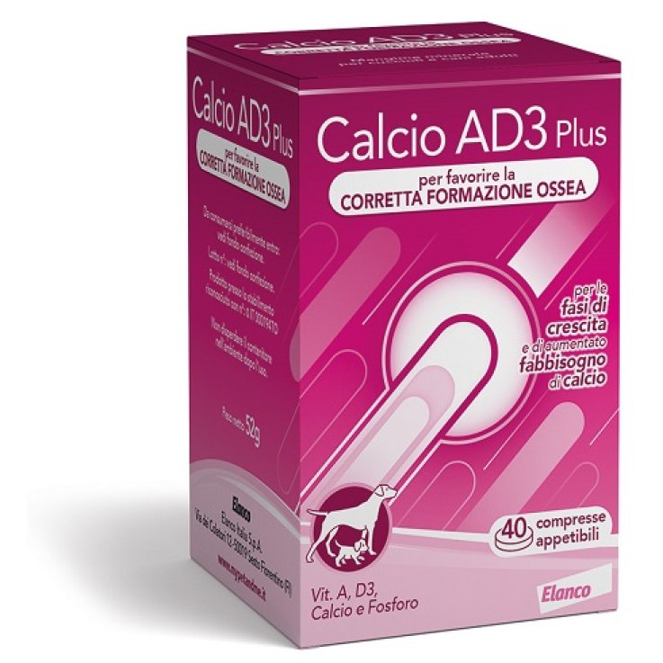 Calcio Ad3 Plus 40cpr Appetib