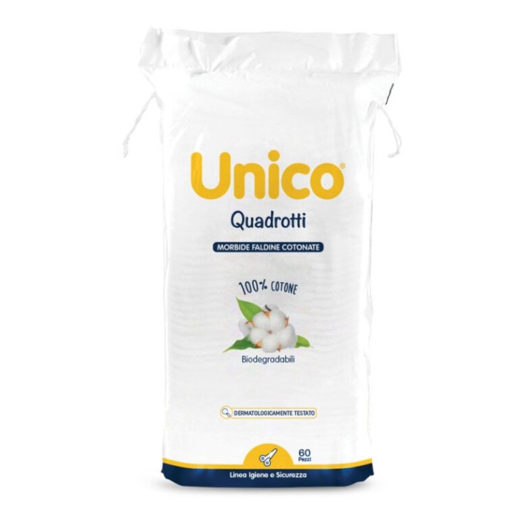 Unico Quadrotti 100% Cot 60pz