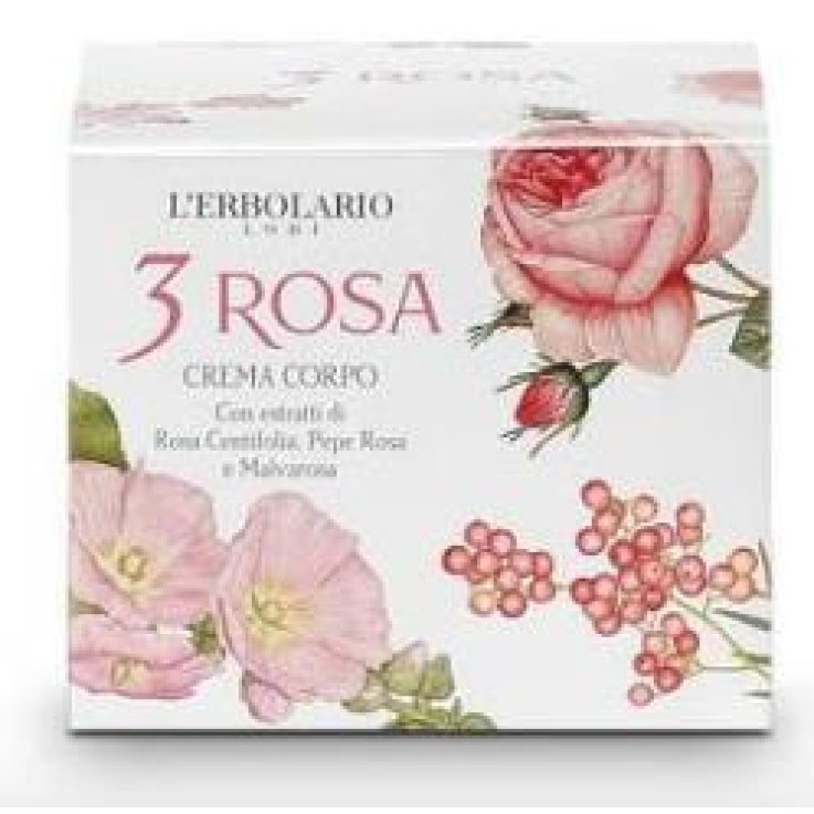 3 Rosa Crema Corpo 200ml