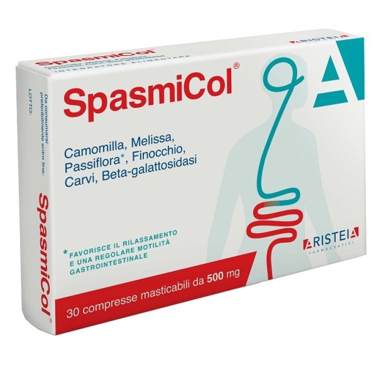 Spasmicol 30cpr Mastic 500mg