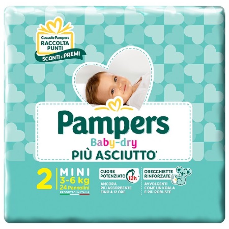 Pampers Bd Downcount Mini 24pz