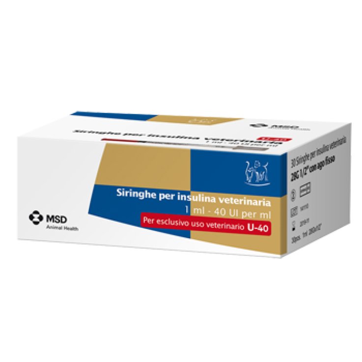 Siringa Ins Vet 40ui/ml 30pz