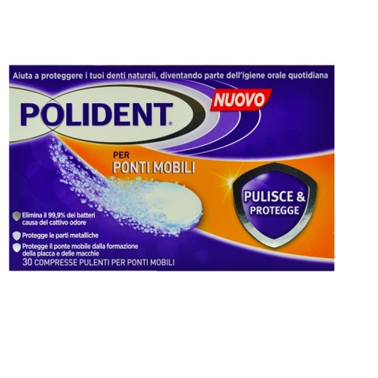 POLIDENT PULISCE&PRO 30CPR OFS