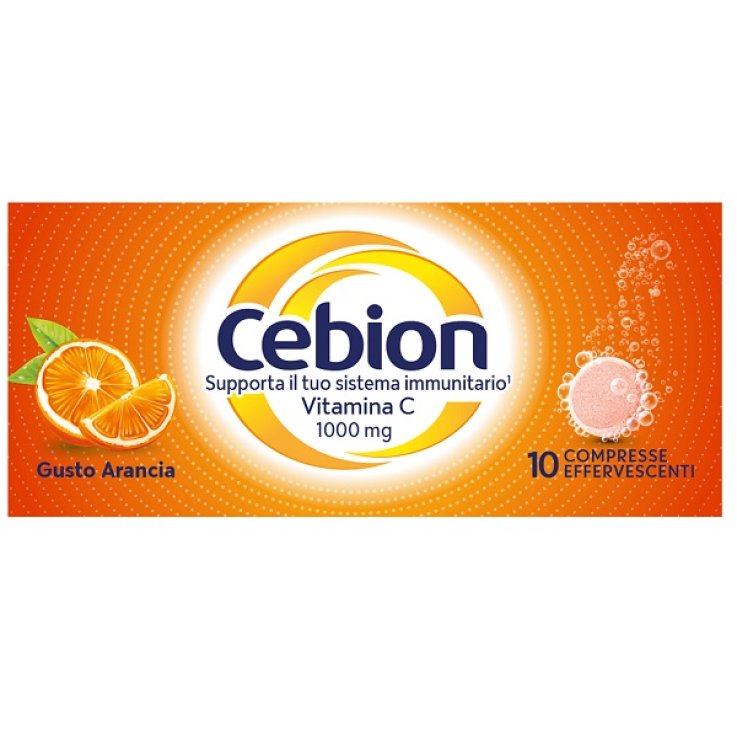 Cebion Eff Vit C Arancia 10cpr