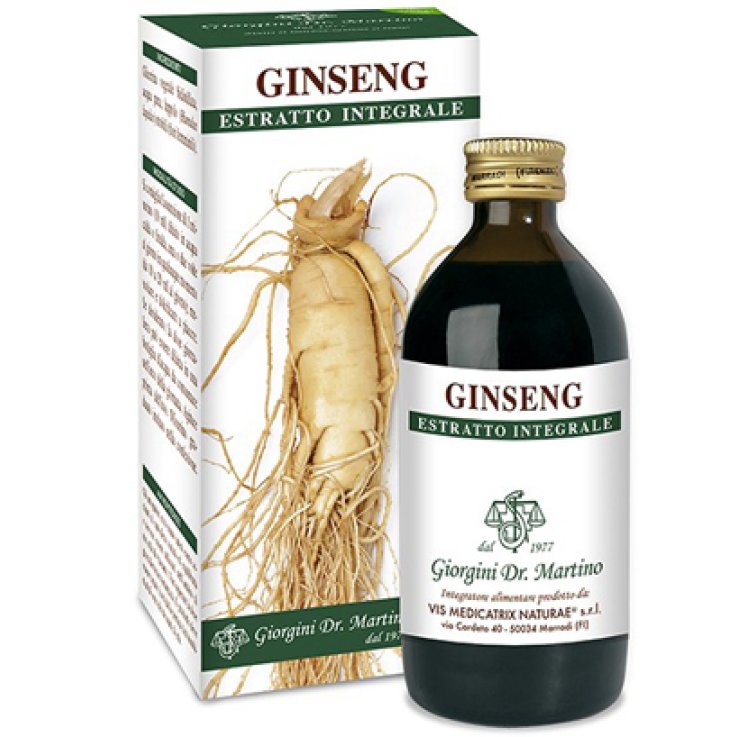 Ginseng Estratto Integr 200ml Ginseng Estratto Integr 200ml
