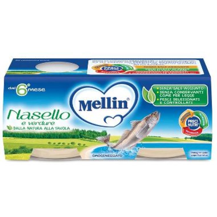 Mellin Omog Nasello 2x80g