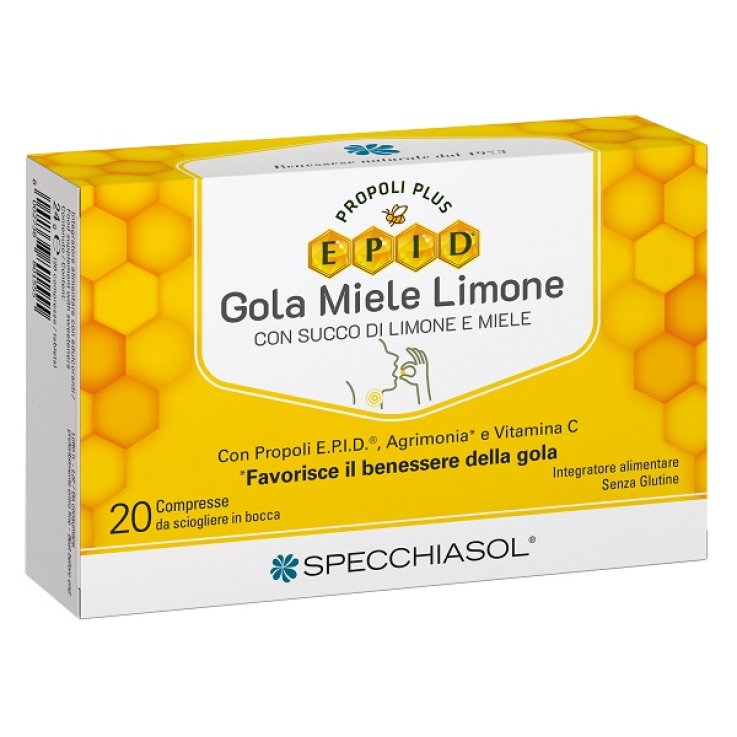 Epid Gola Miele Limone 20cpr