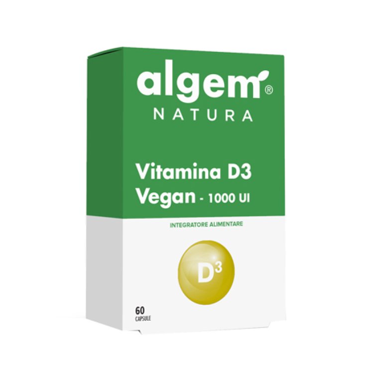 Vitamina D3 Vegan 1000 Ui 60cp