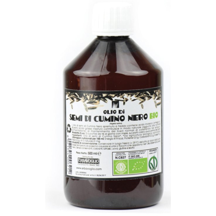 Olio Semi Cumino Ne Bio 500ml