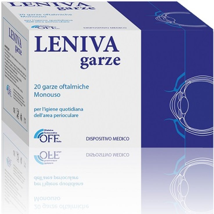 Leniva Garze Oftalmiche 20pz