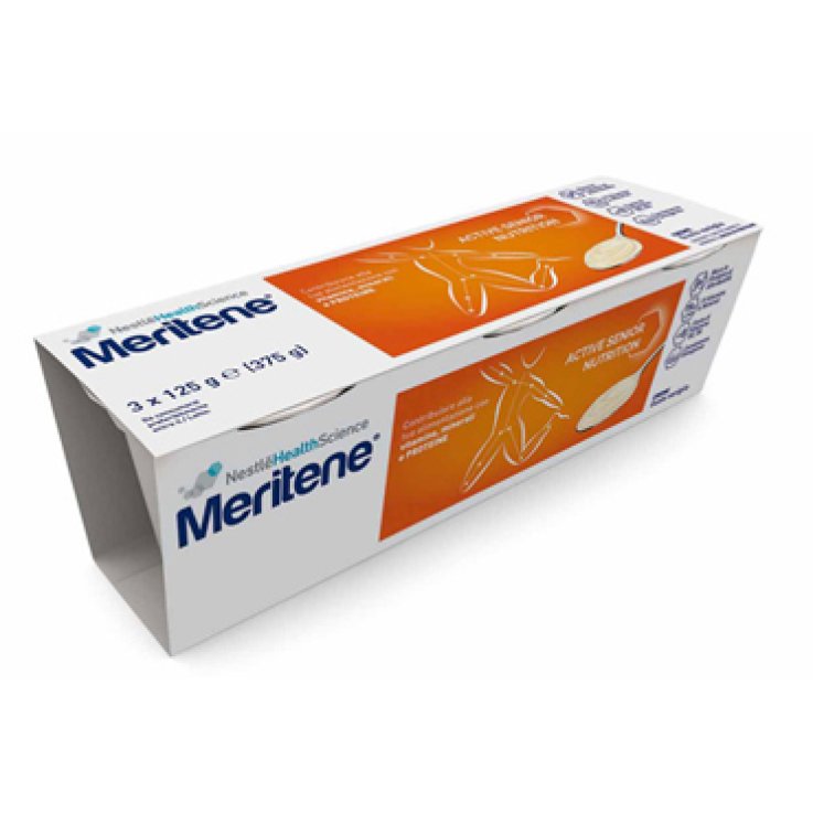 Meritene Crema Vaniglia 3x125g