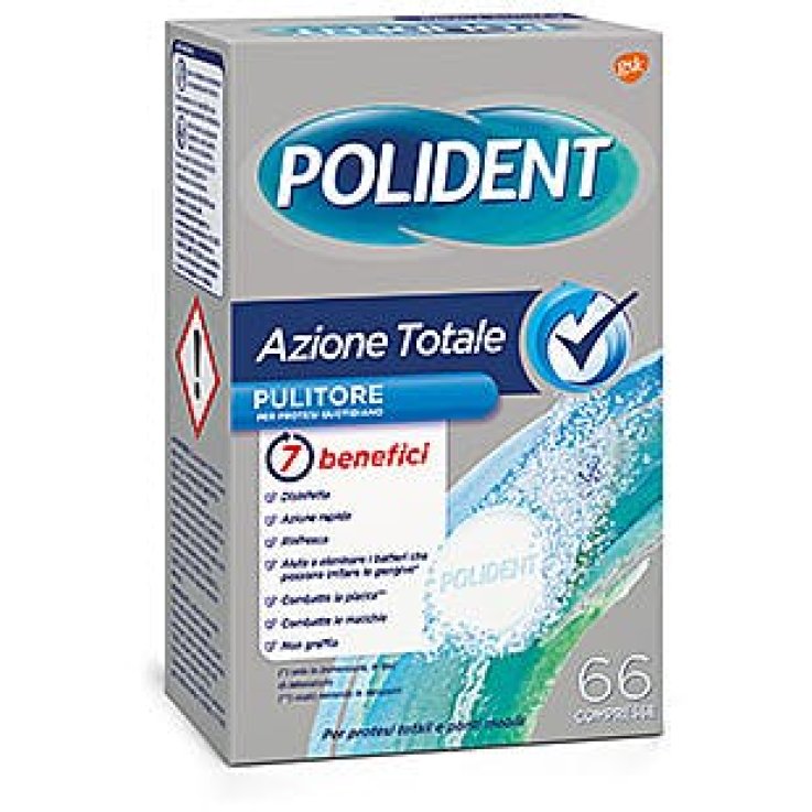 Polident Azione Totale 66cpr