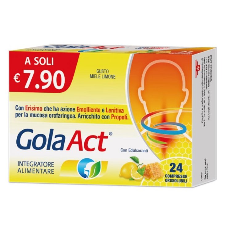Gola Act Miele Limone 24cpr
