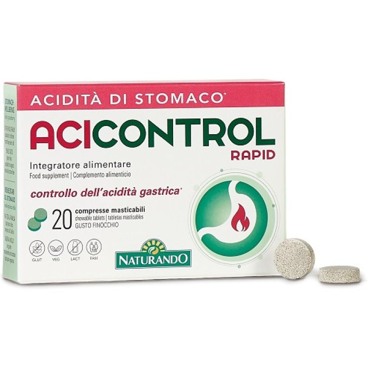 Acicontrol Rapid 20cpr
