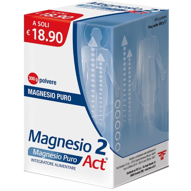 Magnesio 2 Puro Act Polv 300g