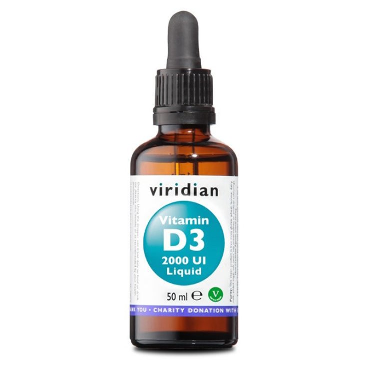 Viridian Vitamin D3 2000ui Liq