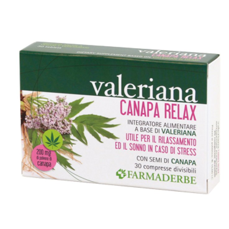 Valeriana Canapa Relax 30cpr