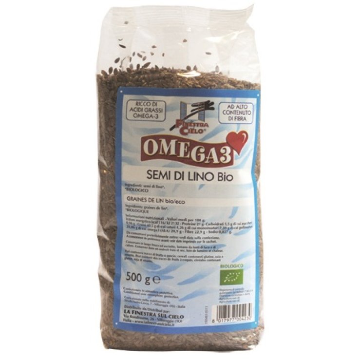 Semi Lino Bio 500g Omega 3