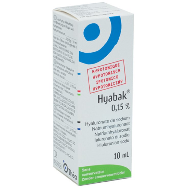 Hyabak 0,15% Sol Oftalm 10ml