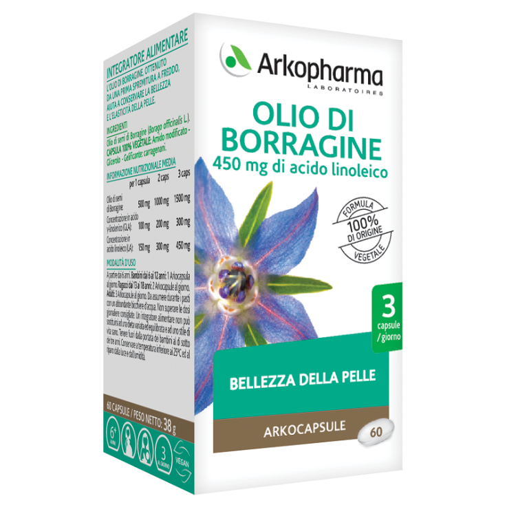 Arkocps Olio Borragine 60cps