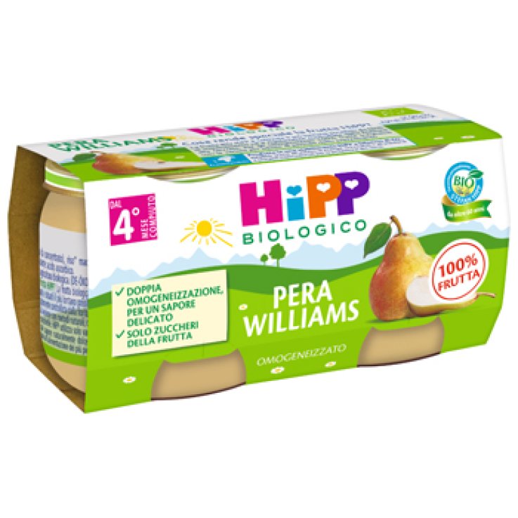 Hipp Bio Omog Pera Will 2x80g