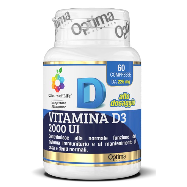 Vitamina D3 2000 60cpr Colours