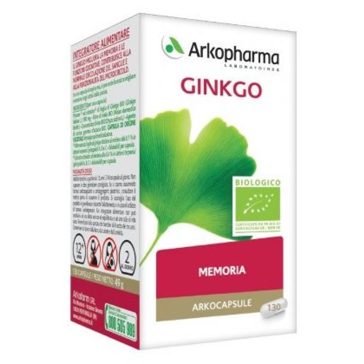 Arkocps Ginkgo Bio 130cps