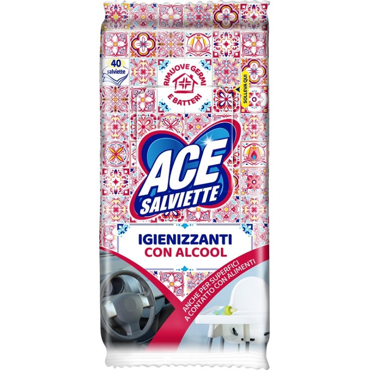 Ace Salviette Igien Alcool40pz