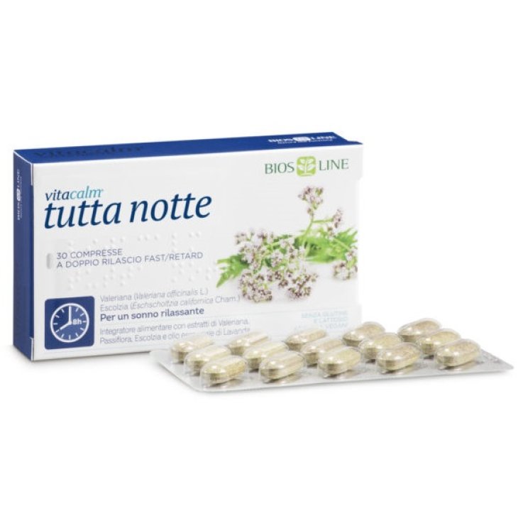 Vitacalm Tutta Notte F/r 30cpr