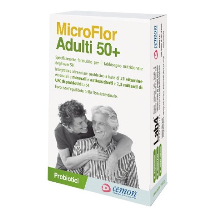 Microflor Adulti+ 30cps Veg Microflor Adulti+ 30cps Veg