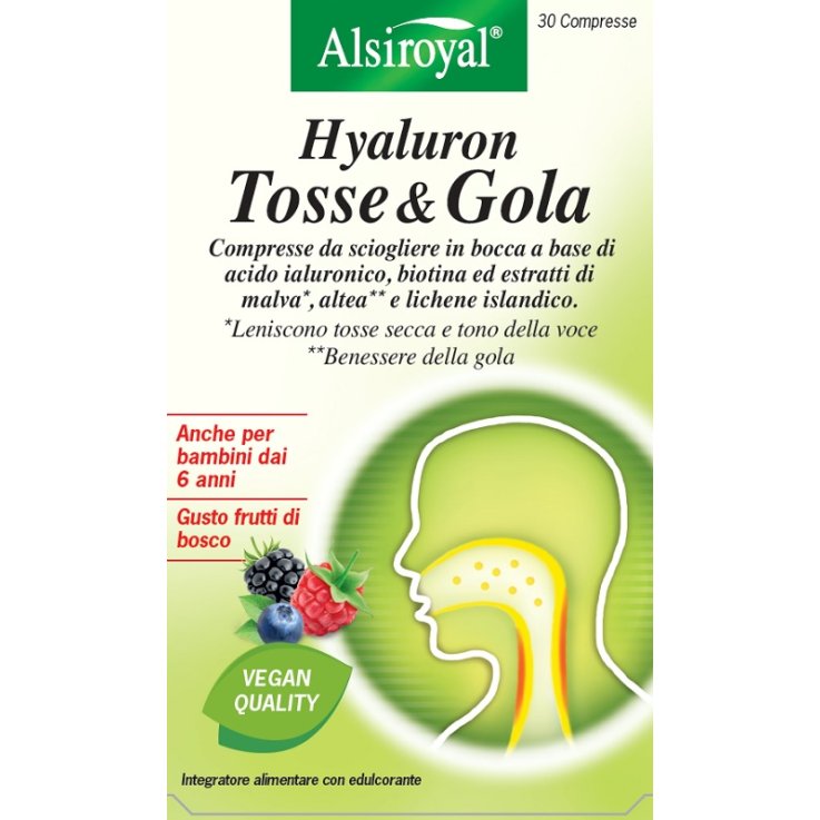 Hyaluron Tosse & Gola 30cpr