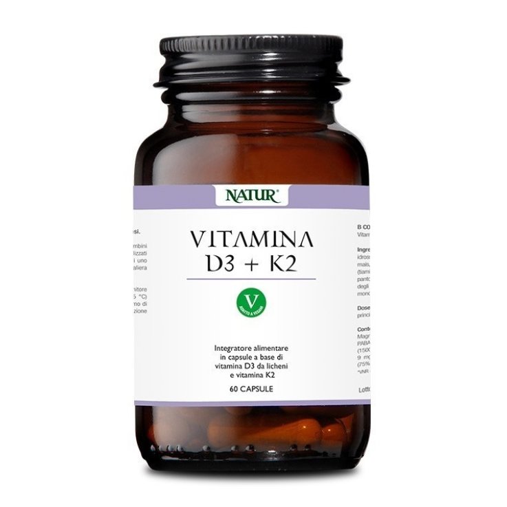 Vitamina D3+k2 60cps