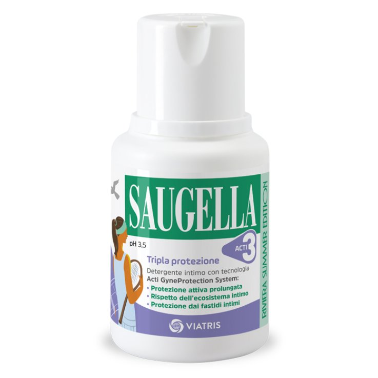 Saugella Acti3 Det Intimo100ml