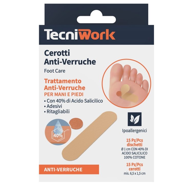 Cerotto Antiverruche Pied15+15