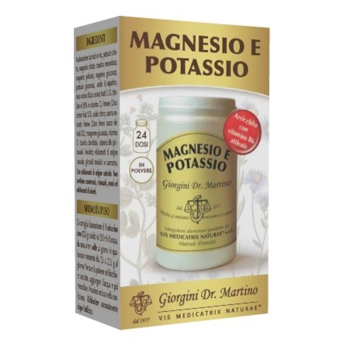 Magnesio E Potassio Polv 180g Magnesio E Potassio Polv 180g