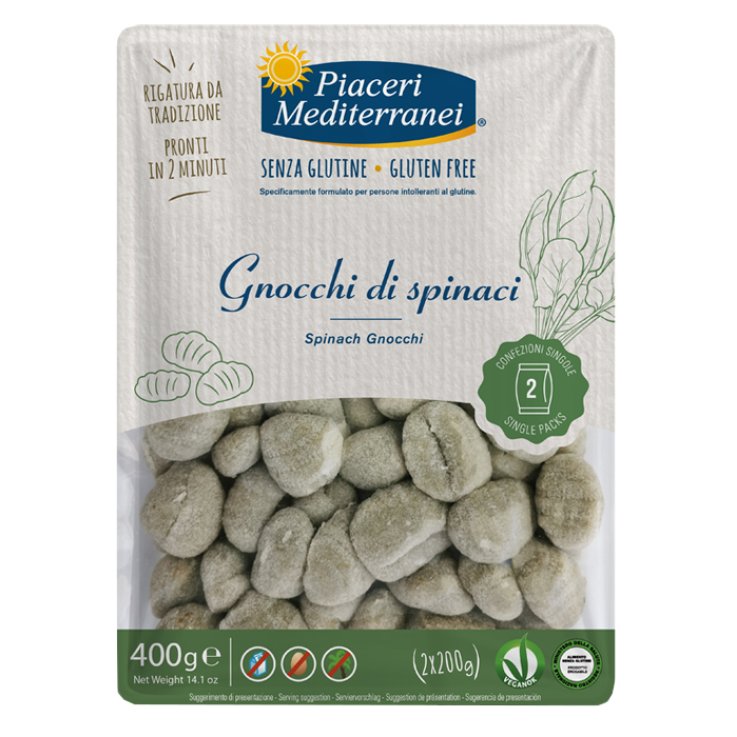 Piaceri Medit Gnoc Spinaci400g