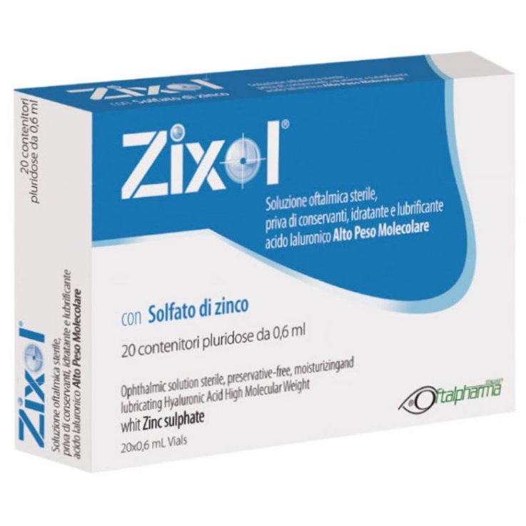 Zixol Gocce Oculari 20fl 0,6ml