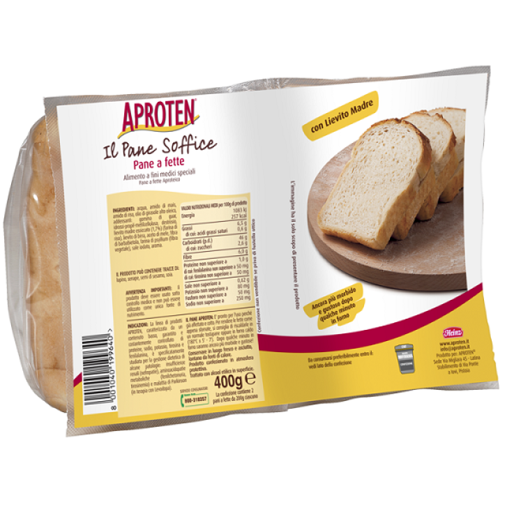 Aproten Pane Bianco Fette 2pz