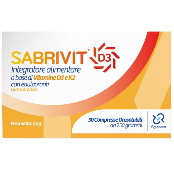 Sabrivit D3 30cpr Orosolubili