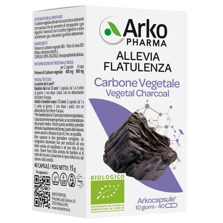 Arkocps Carbone Veg Bio 40cps